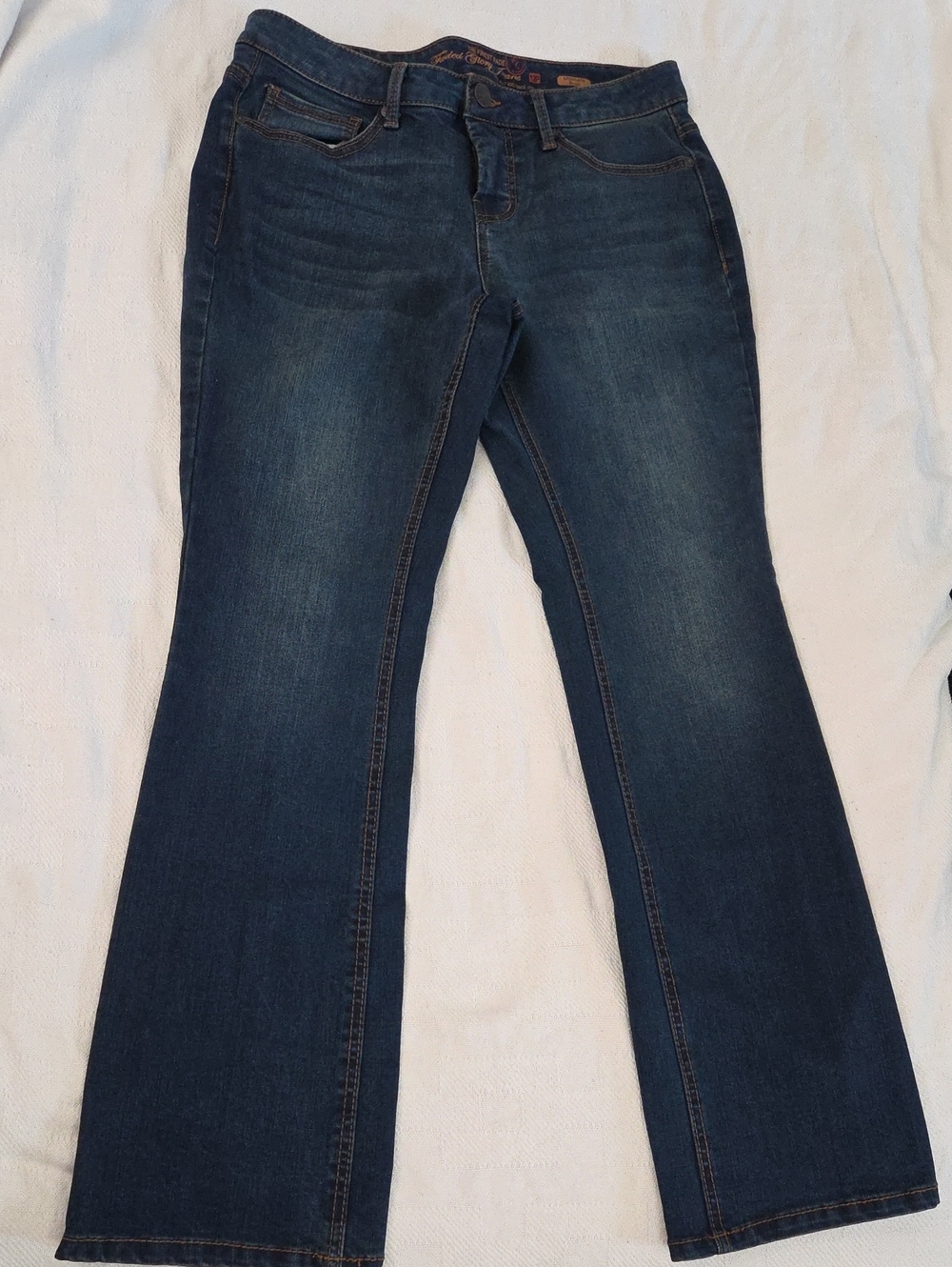 Faded Glory Women's 12P Ultimate Bootcut Blue Denim Jeans 💙2 for$20